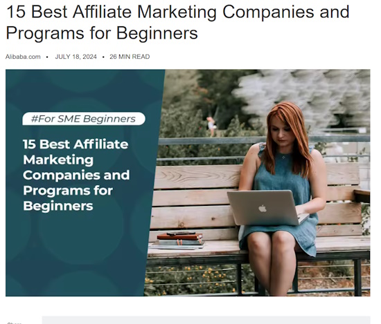 best companies for affiliate marketing