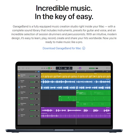 software for making edm garageband