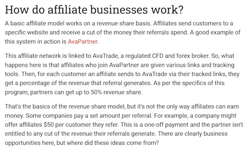 forex affiliate