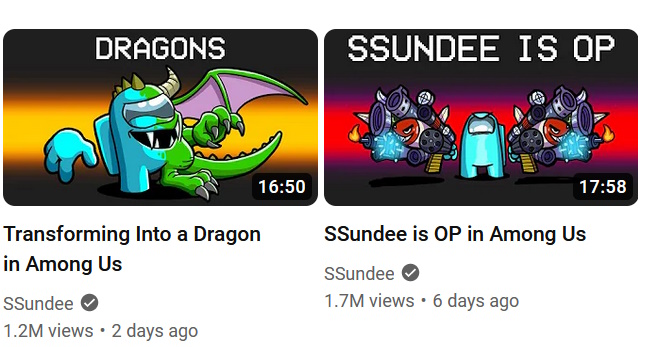 youtuber ssundee among us