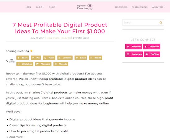 Digital products can be profitable, but what are the most profitable digital products?